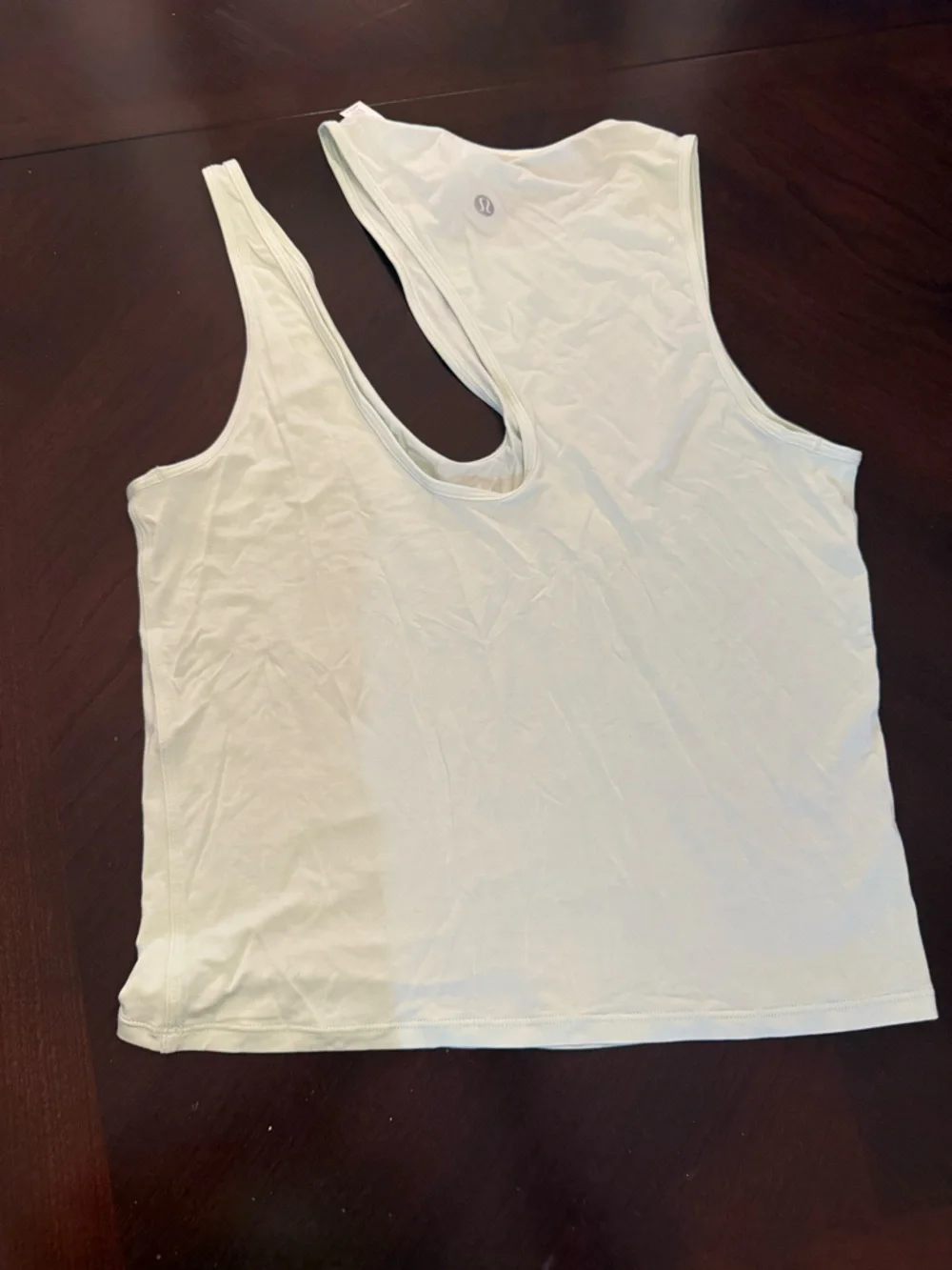 Lululemon White Racerback Tank Top - Picture 1 of 3
